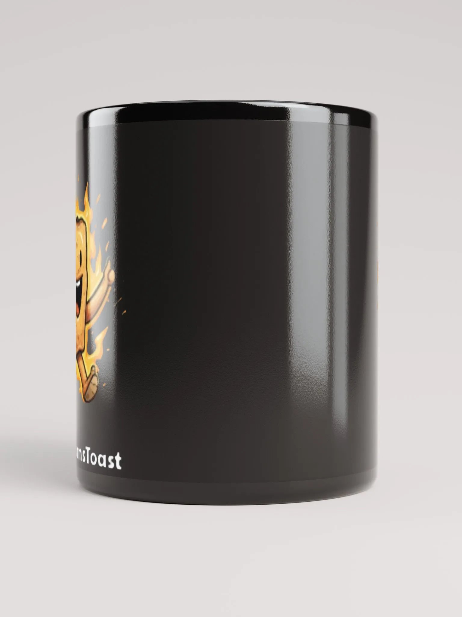 Toasty Black Mug - 2 Sizes product image (10)