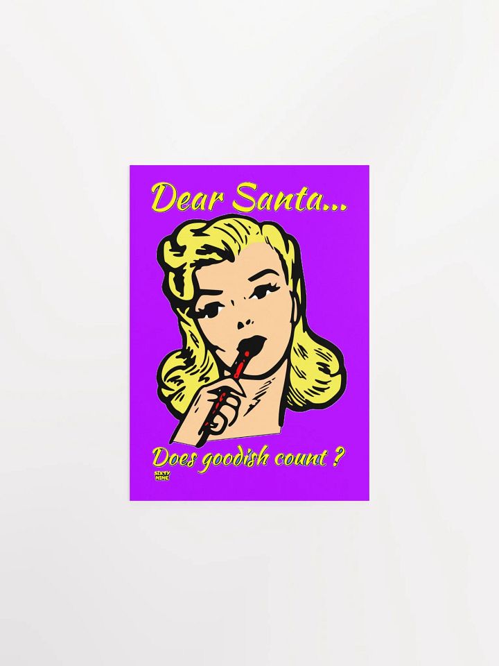 DEAR SANTA, DOES GOODISH COUNT? product image (4)