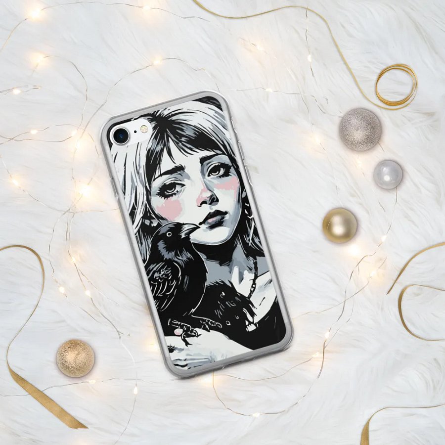 Raven Portrait iPhone Case product image (334)