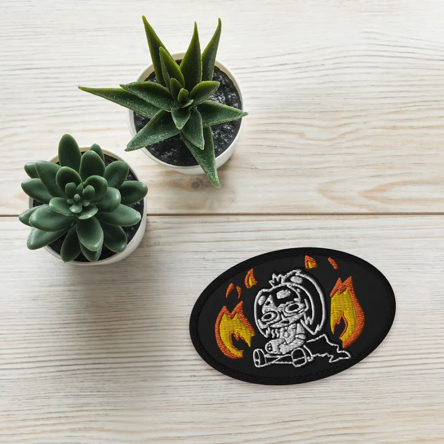 This is Fine Embroidered Patch product image (3)