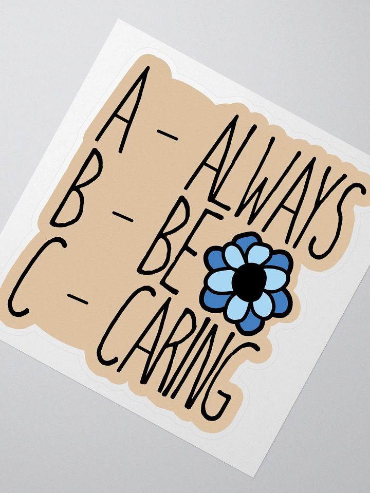 Always Be Caring Sticker product image (1)