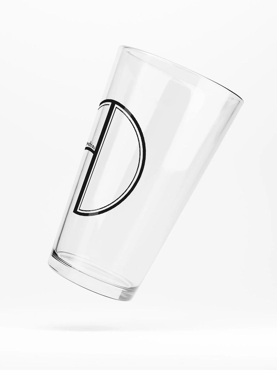 Logo Pint Glass (Black) product image (5)