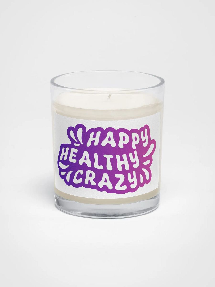 Happy Healthy Zen Candle (Pink/Purple) product image (1)