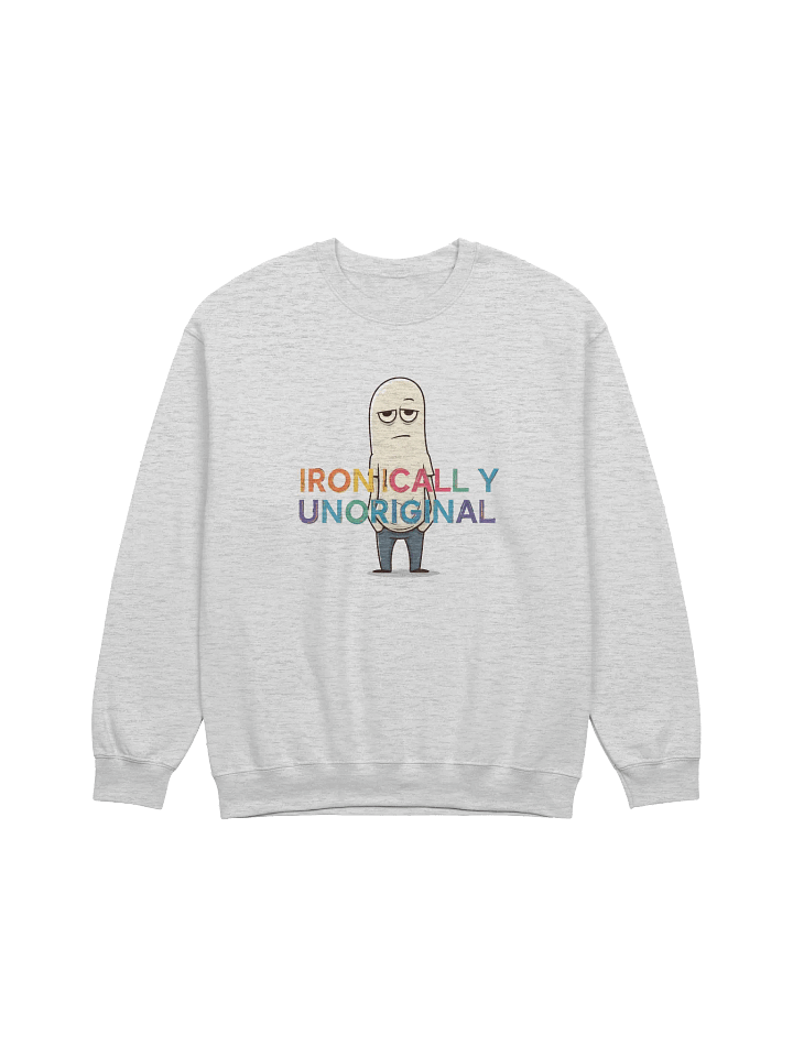 "Ironically Unoriginal" Classic Crewneck Sweatshirt product image (1)