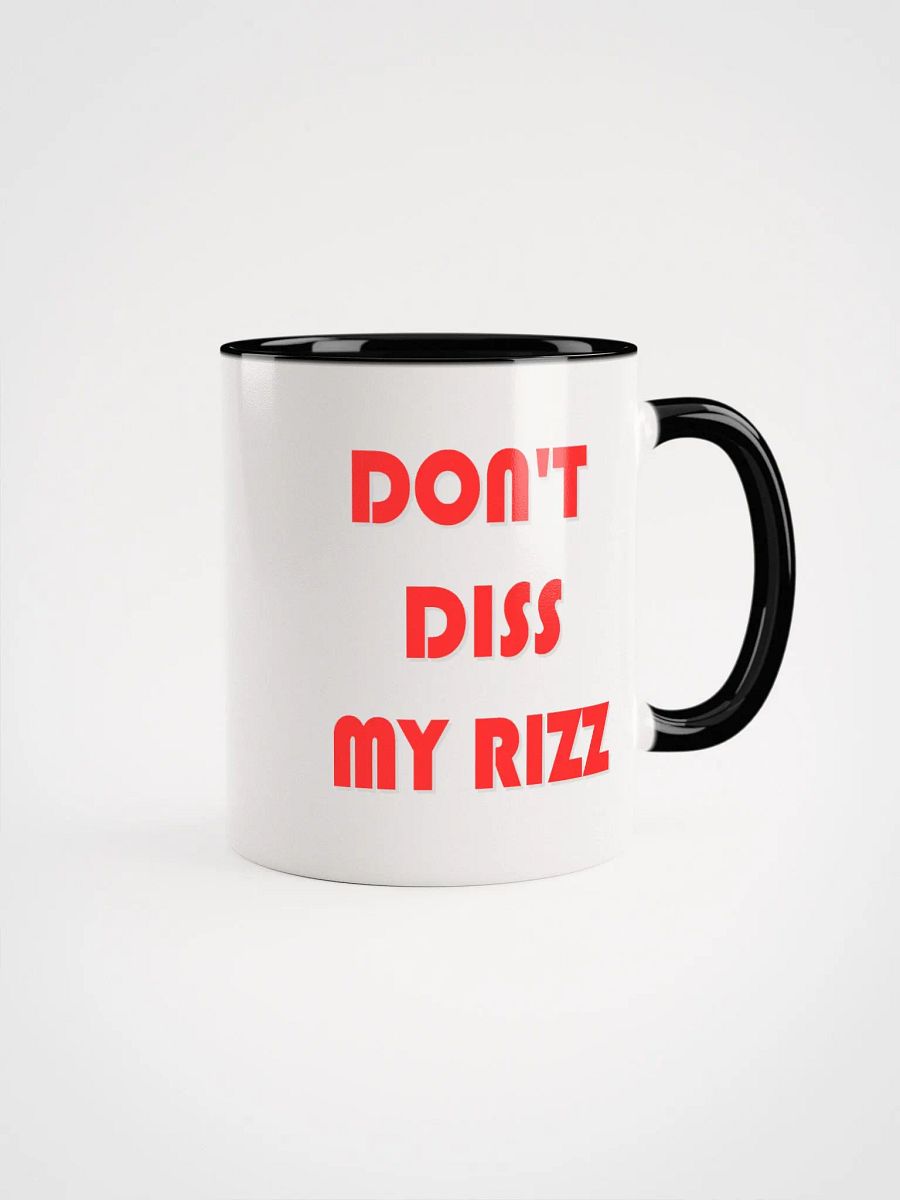 Bold & Vibrant 'DON'T DISS MY RIZZ' Mug product image (1)