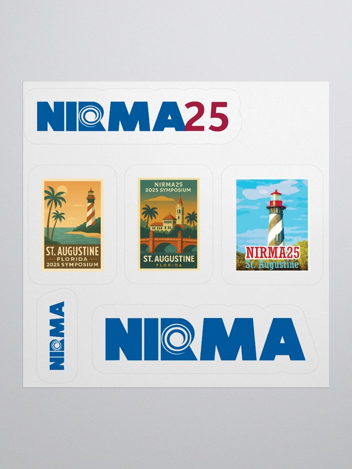 NIRMA25 Symposium Kiss Cut Sticker Set product image (1)