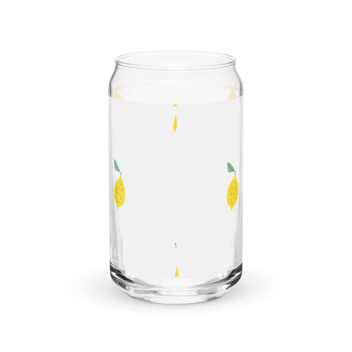 Lemon Zest Can-Shaped Glass product image (6)