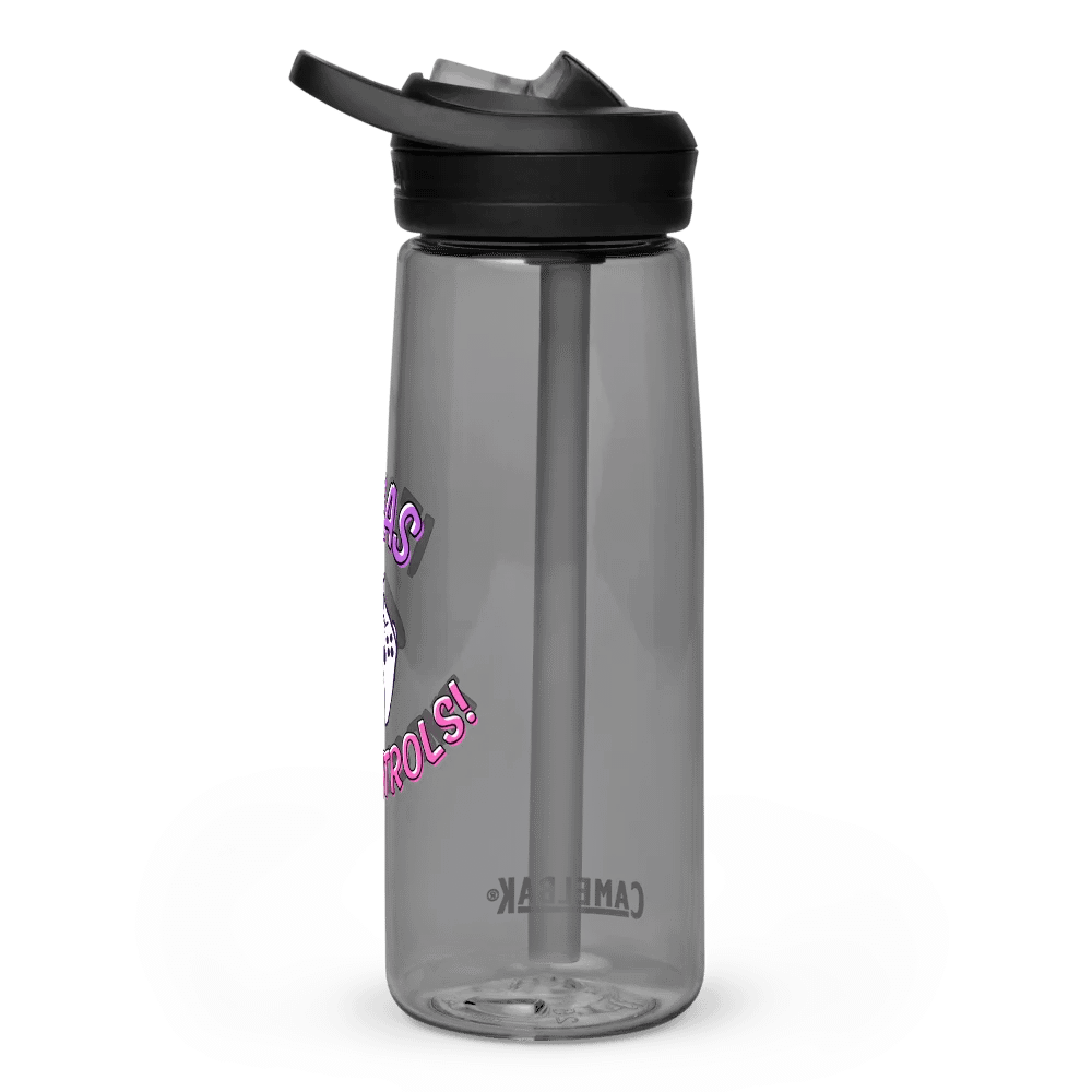 Gamer Excuse Staggered Design Water Bottle product image (4)