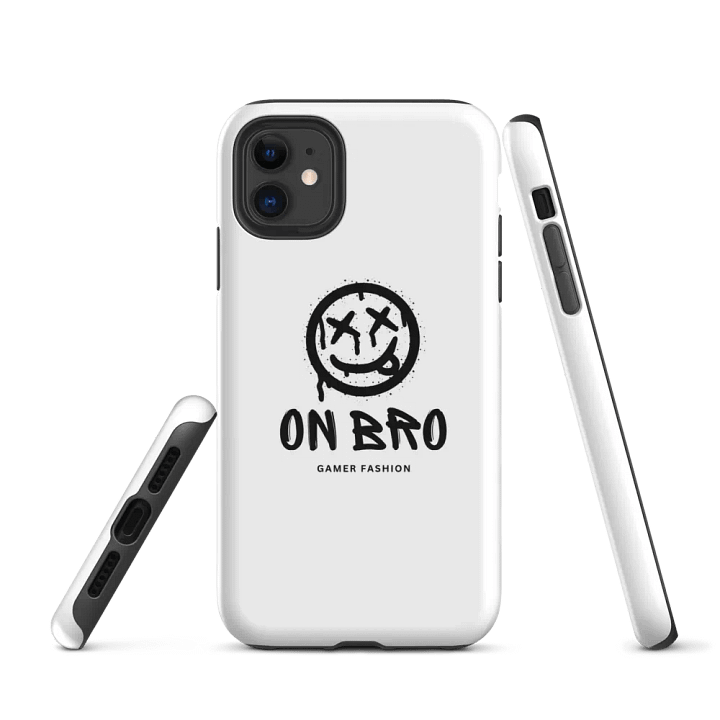 Drippy Smiley ON BRO Protective Phone Case product image (1)
