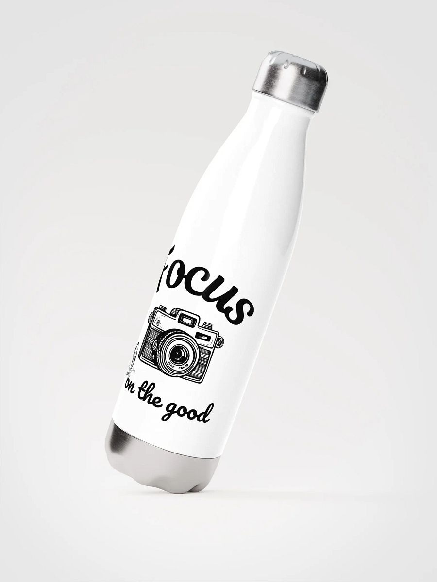 'Focus on the Good' Steel Water Bottle product image (4)