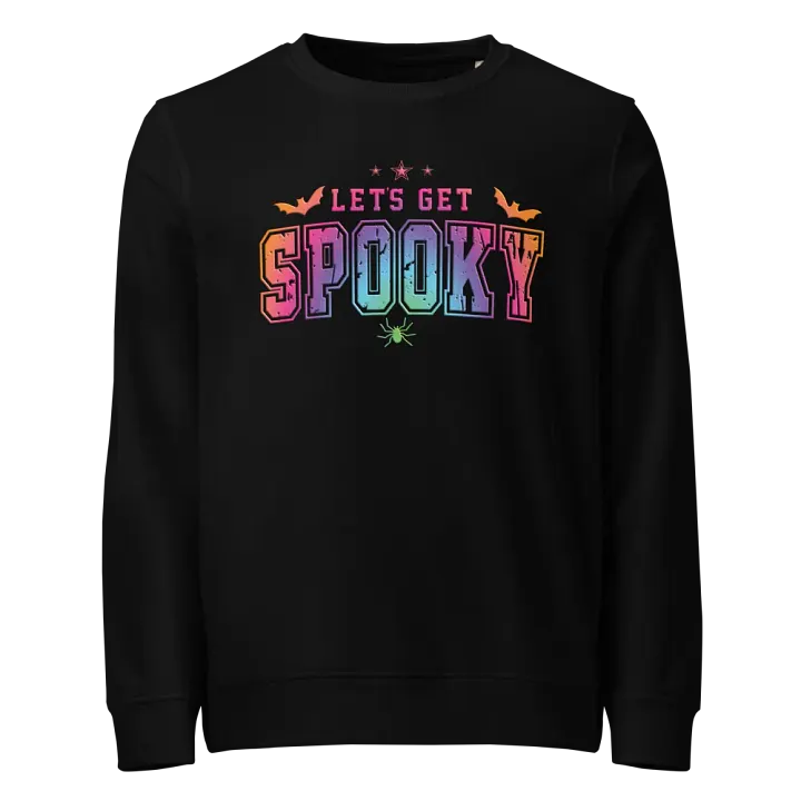 Let's Get Spooky Organic Sweatshirt product image (1)