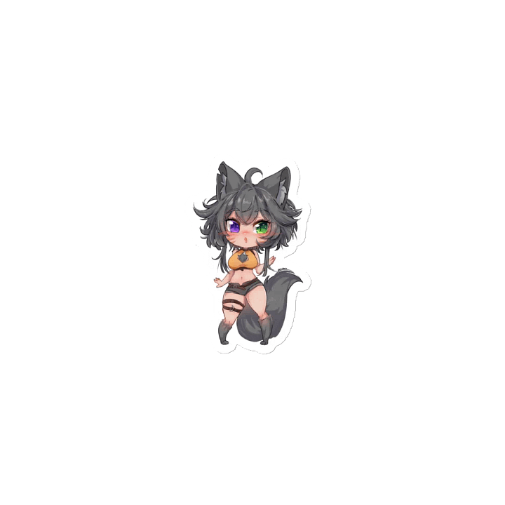 WolfcatRisi Thicc Chibi Magnet product image (1)