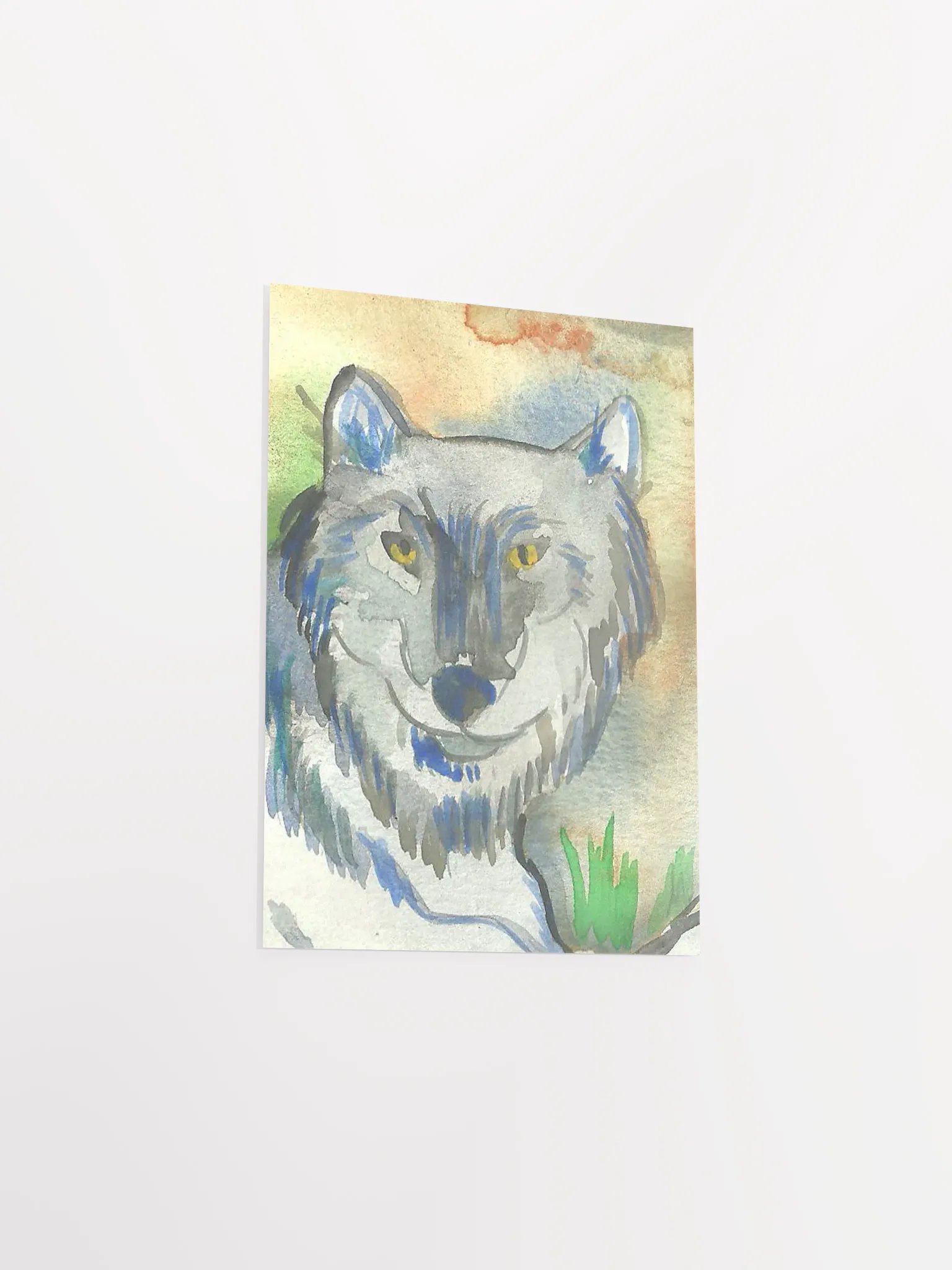 Gray Wolf Art Print product image (3)