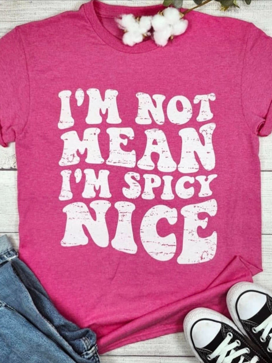 I'm Not Mean I'm Spicy Nice product image (1)