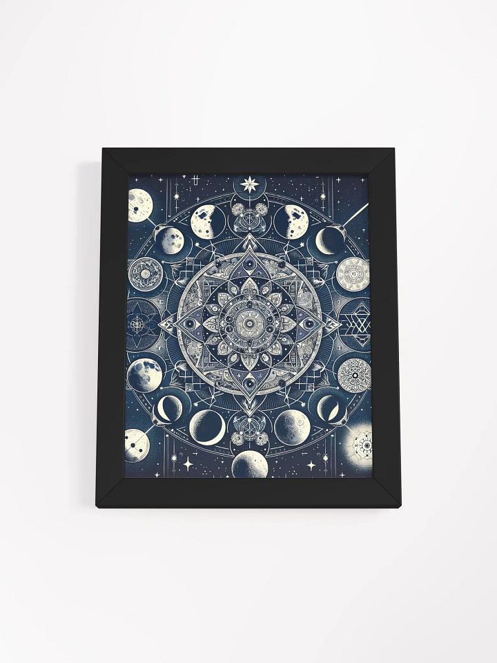 Framed High-Quality Matte Poster (in): Lunar 2 product image (8)