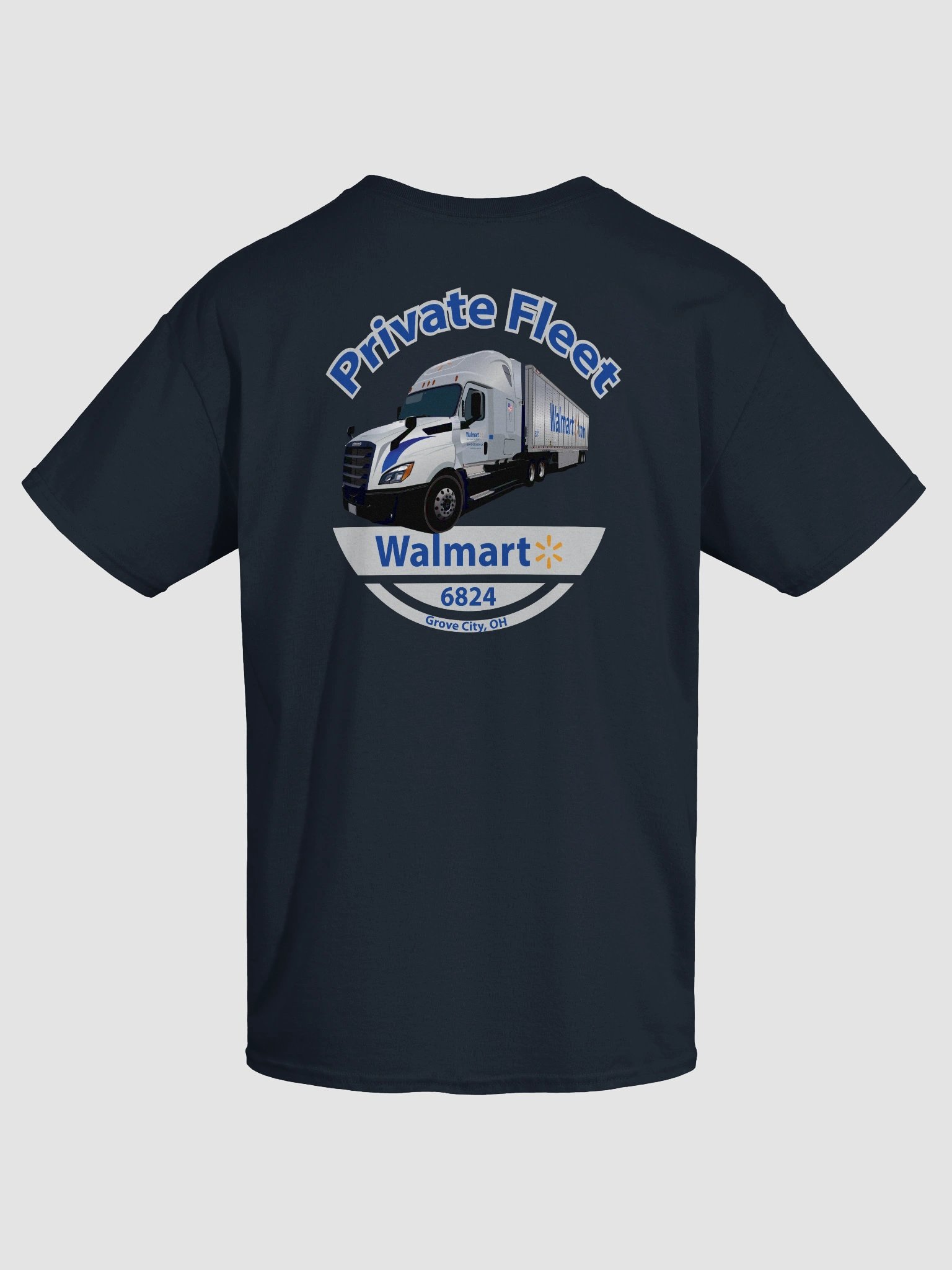 6824 Grove City Walmart Private Fleet tshirt product image (4)