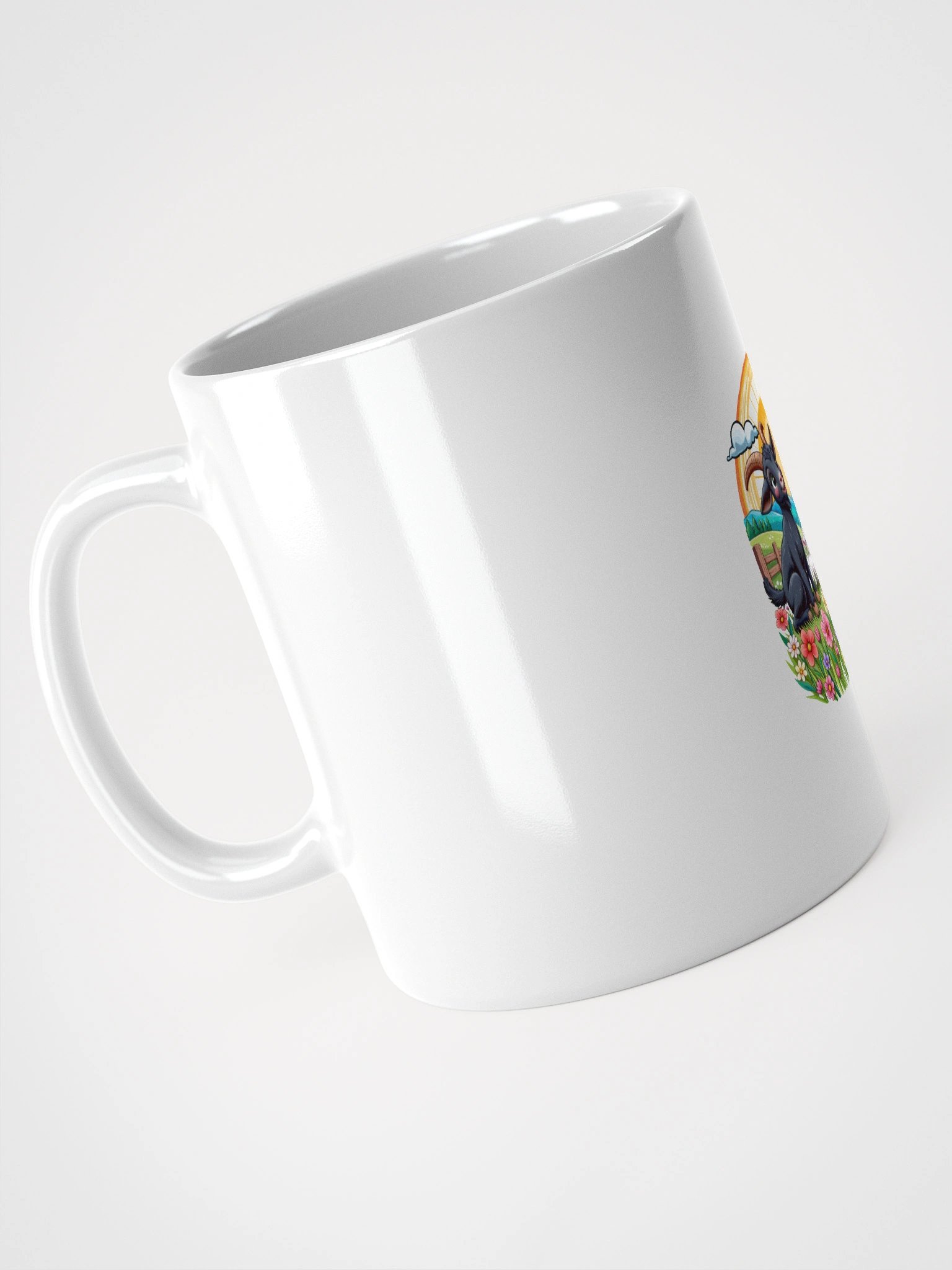 Cheerful Goat Meadow Mug product image (7)