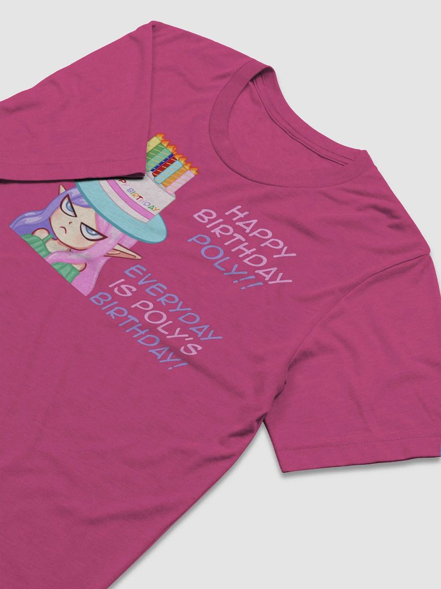 Happy Birthday Poly - Triblend Tshirt product image (20)