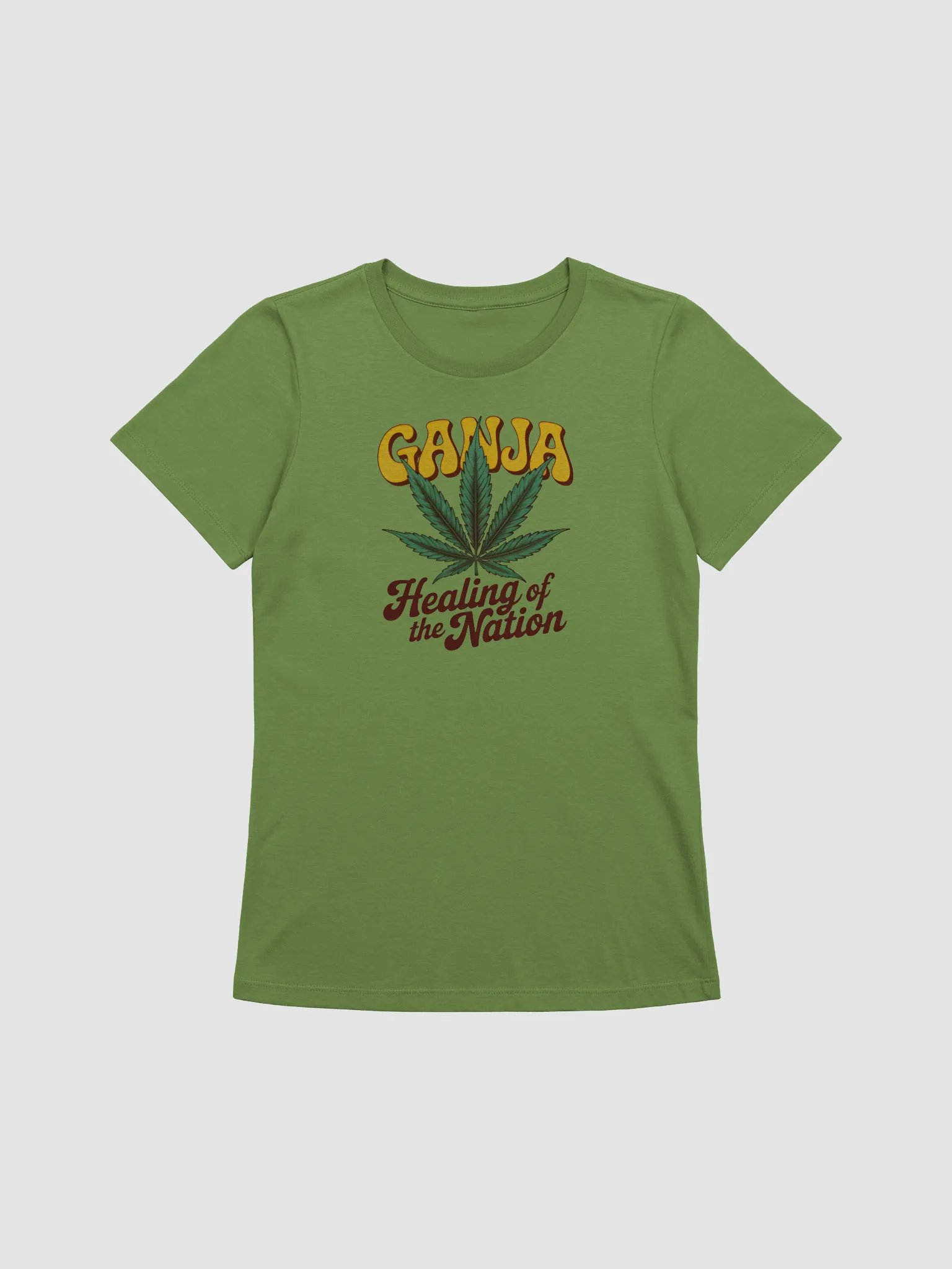 Ganja Healing Women's Relaxed T-Shirt product image (7)