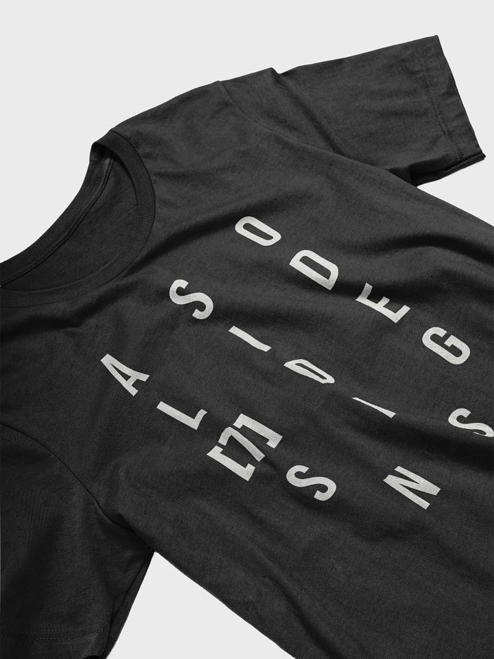 ASolid[7] Designs Grid Shirt - White Design product image (1)