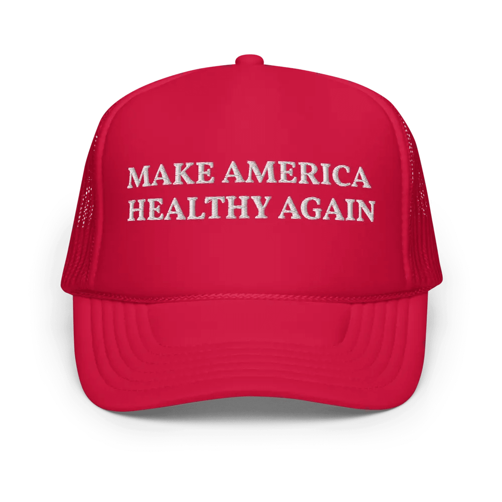 Make America Healthy Again Hat - Embroidered Trucker Hat Cap product image (1)