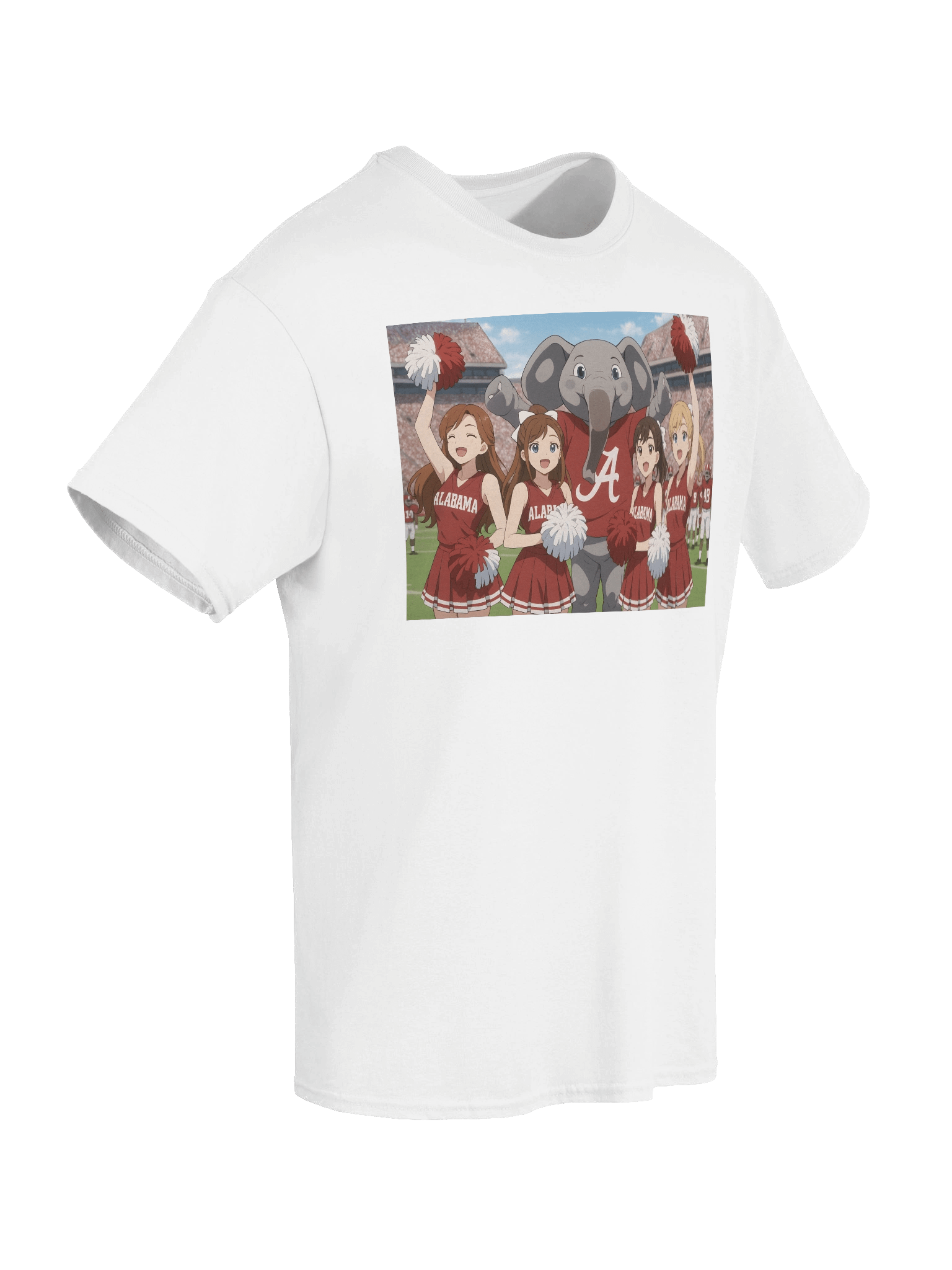 Alabama Cheerleaders Elephant Mascot Tee product image (8)