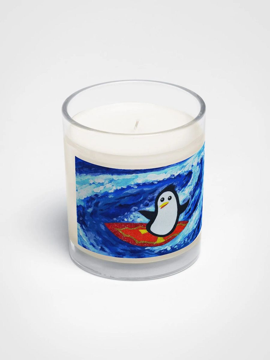 Surfing Penguin Candle product image (4)