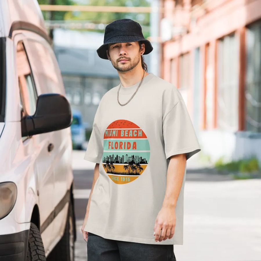 Miami Beach Summer Cool T-Shirt product image (6)