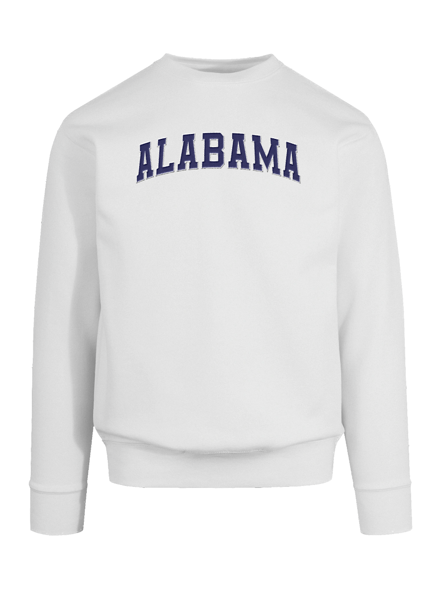 Alabama Vintage Stylish Embroidery Premium Sweatshirt product image (92)