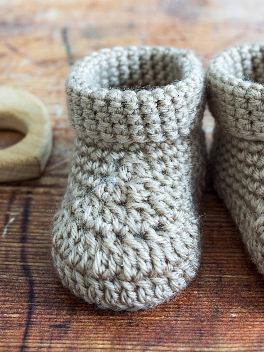 Crochet Pattern: Fast Baby Booties product image (9)