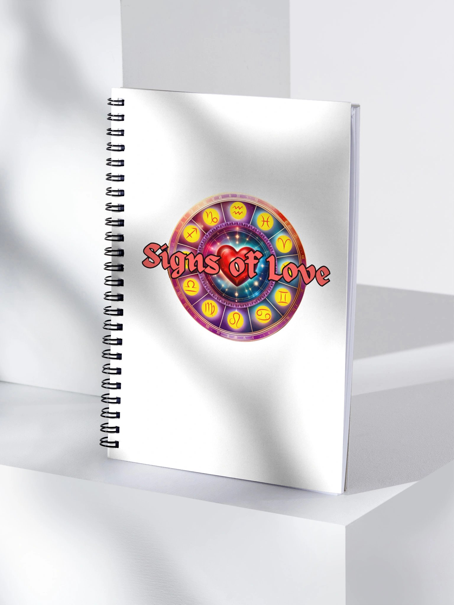 Signs of Love Logo Spiral Notebook product image (4)