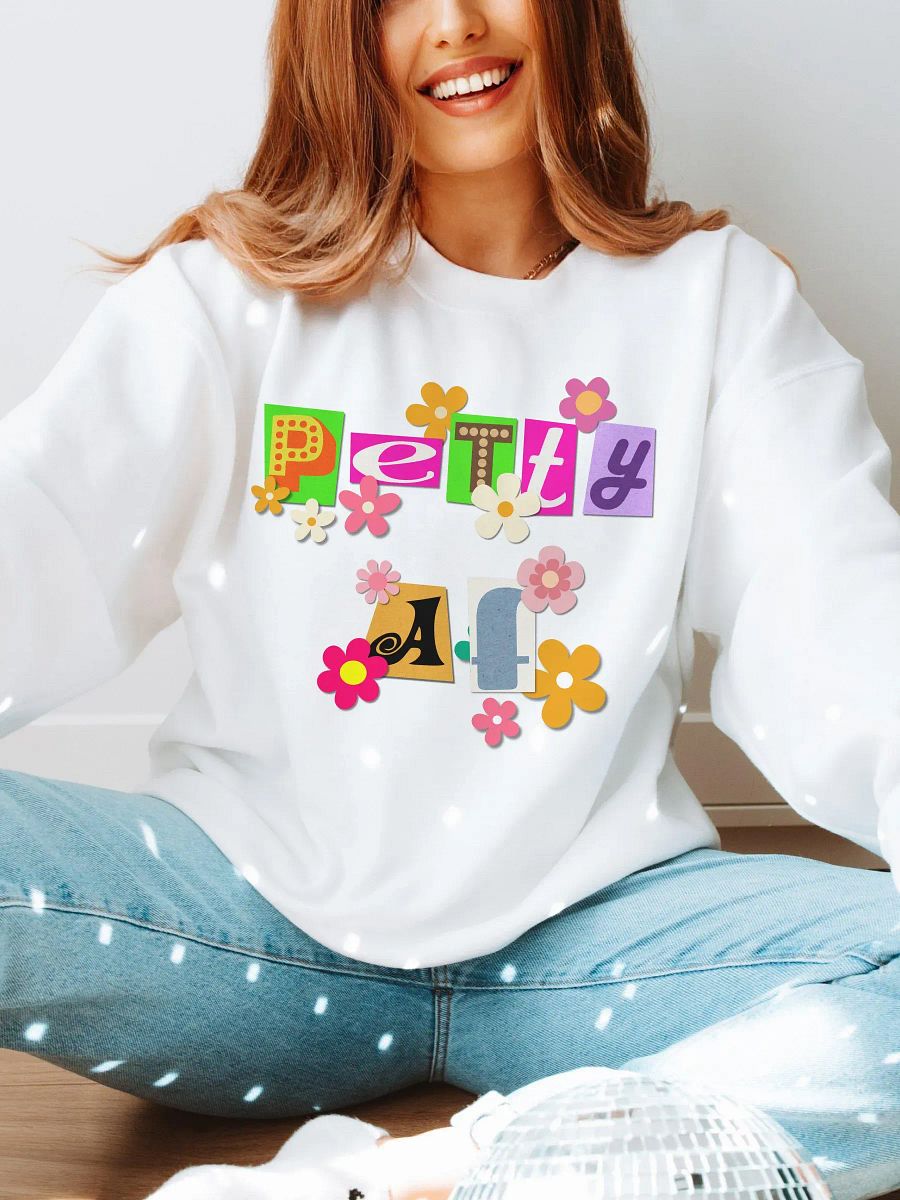 Petty AF Liberal Anti MAGA Sweatshirt product image (6)