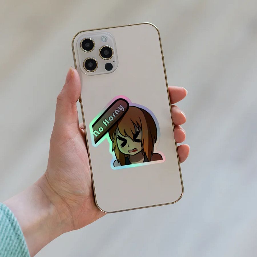Miko No Horny (BONK) Holo-Sticker! product image (8)
