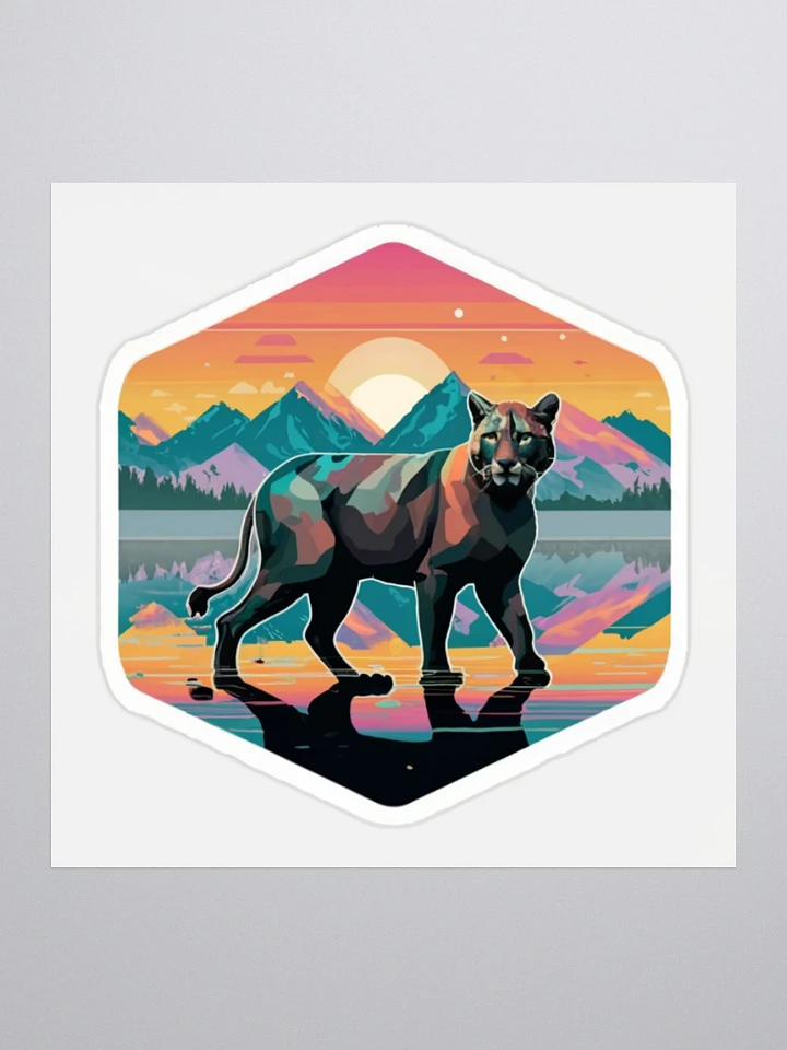 Mountain Lion Sticker product image (1)