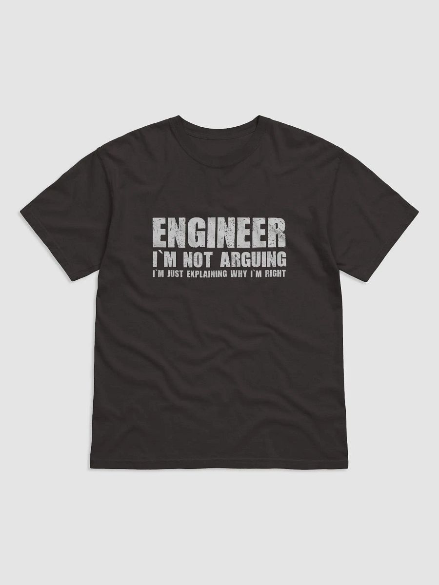 Engineer - I’m just explaining why I’m right - Heavyweight T-Shirt product image (1)