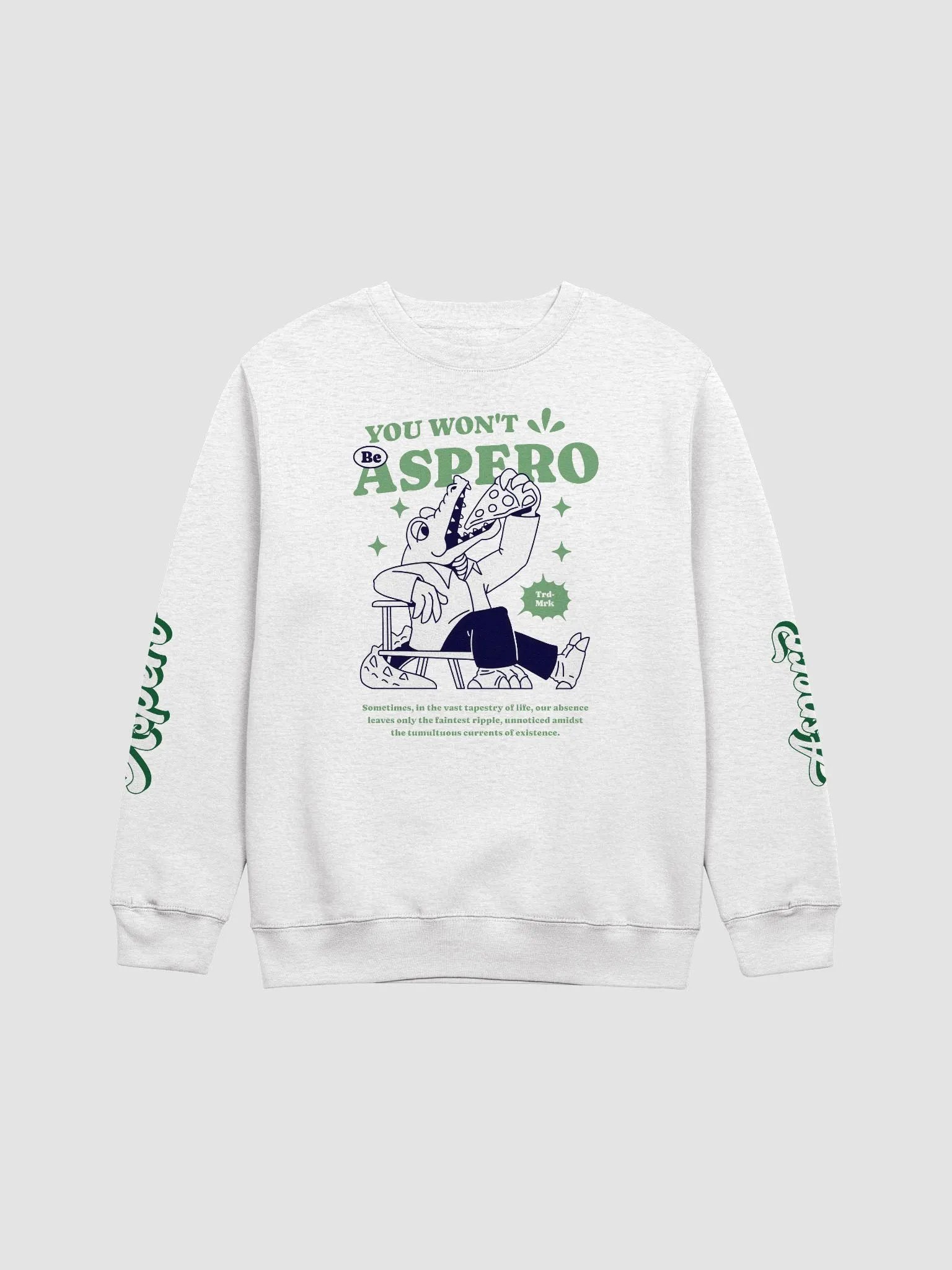Alligator Pizza Party Premium Crewneck product image (17)