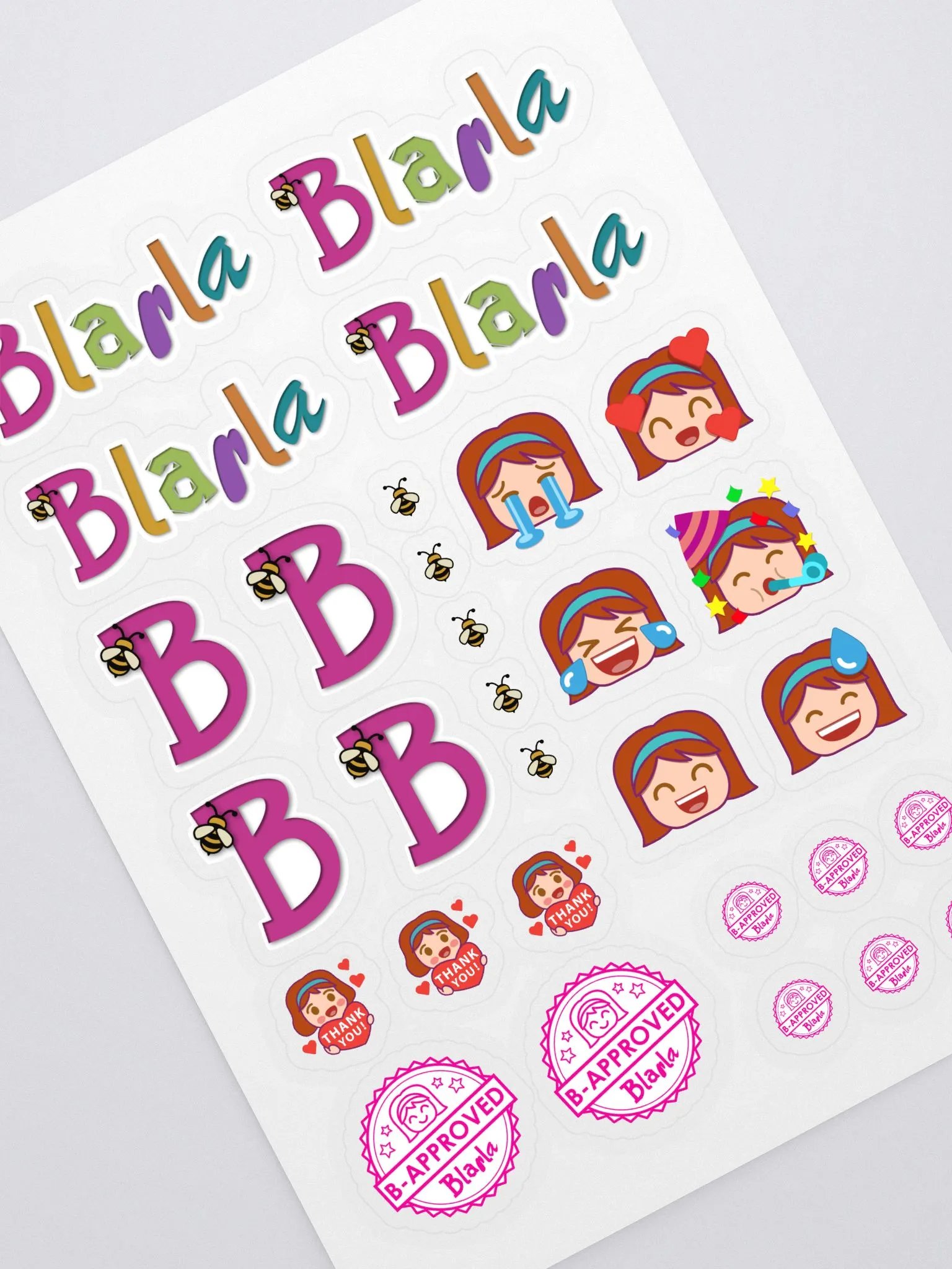 The Blarla Sticker Assortment - Stick it Like You Mean It! product image (1)