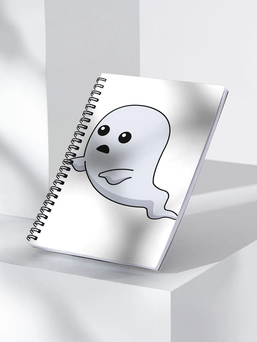 Surprised Ghost Spiral Notebook product image (3)