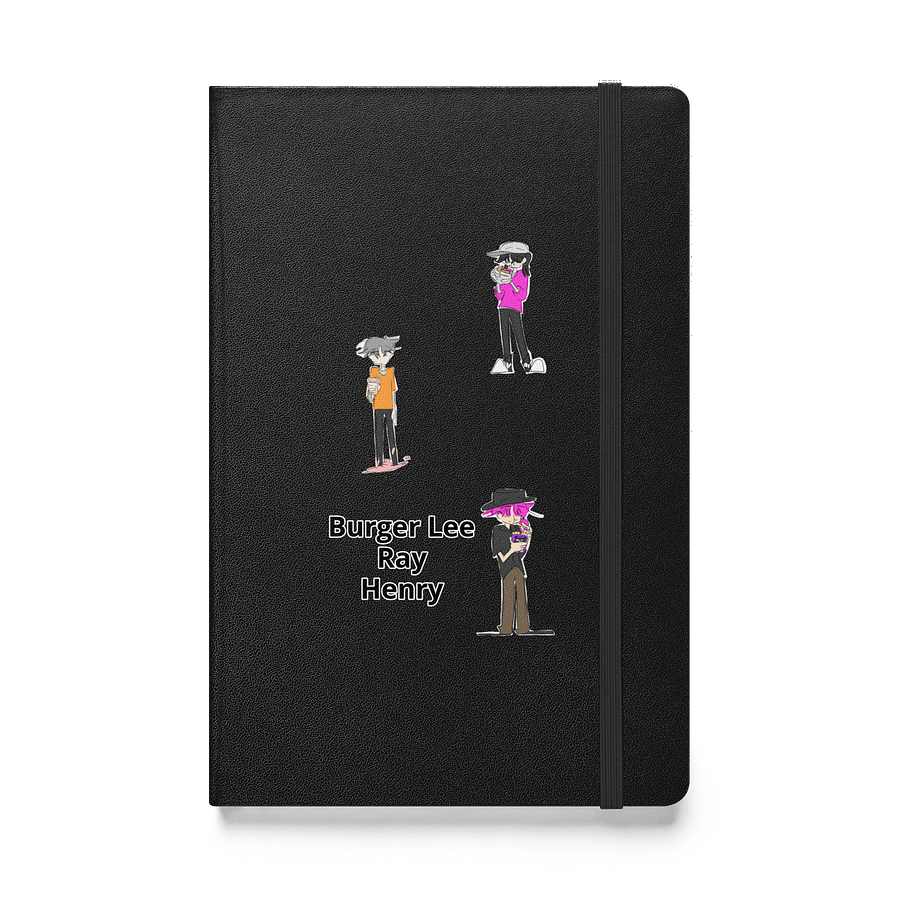 Burger Lee and Ray and Henry notebook product image (1)
