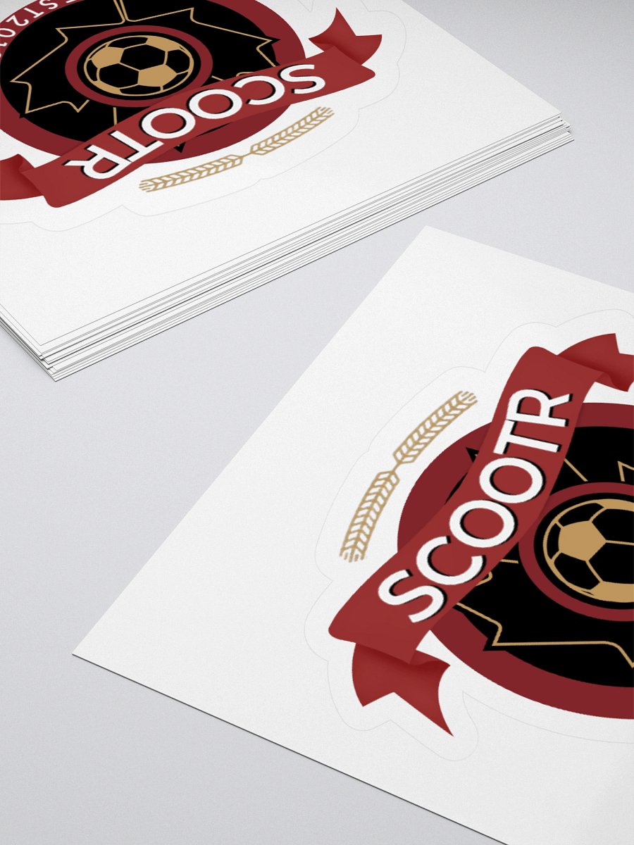 Retro Launch Logo Sticker product image (4)