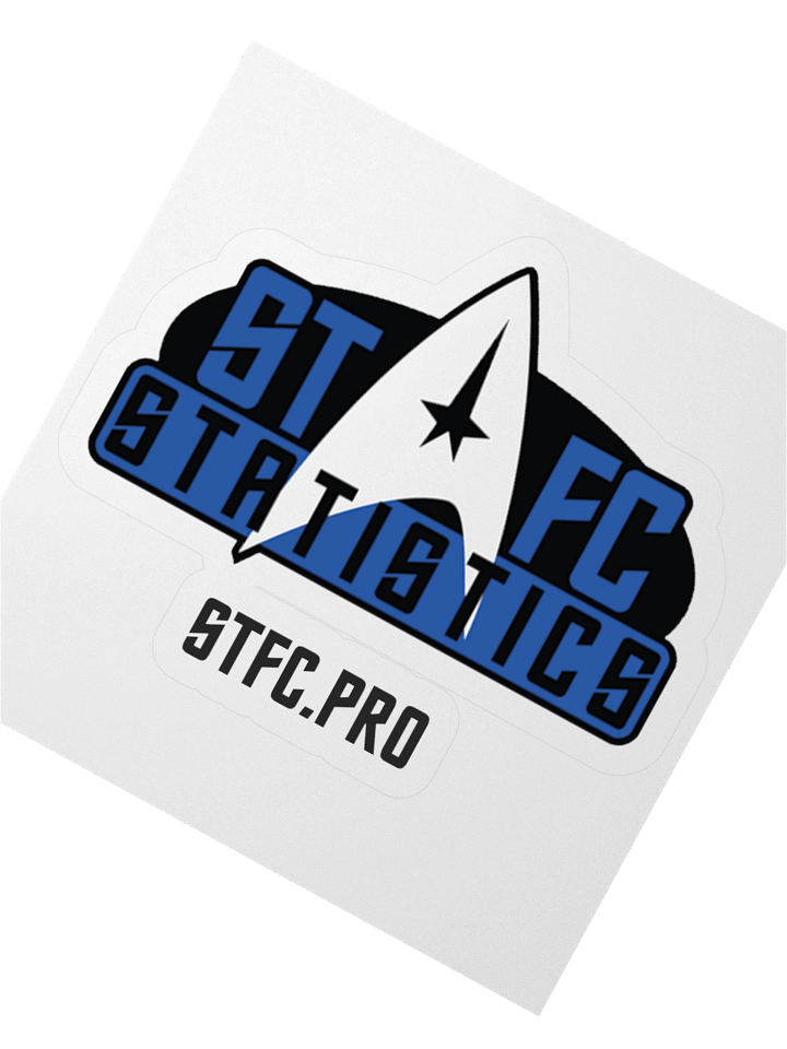 STFC Statistics - Plain Sticker product image (4)
