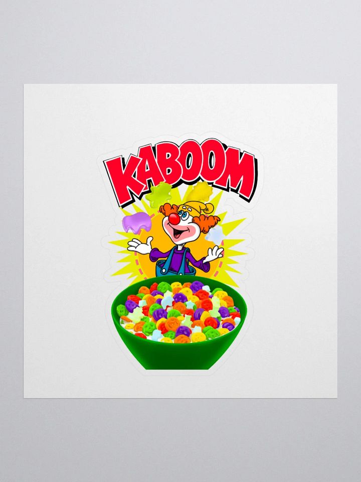 🥣 Saturday Morning Breakfast Kaboom! Sticker 🥣 product image (1)