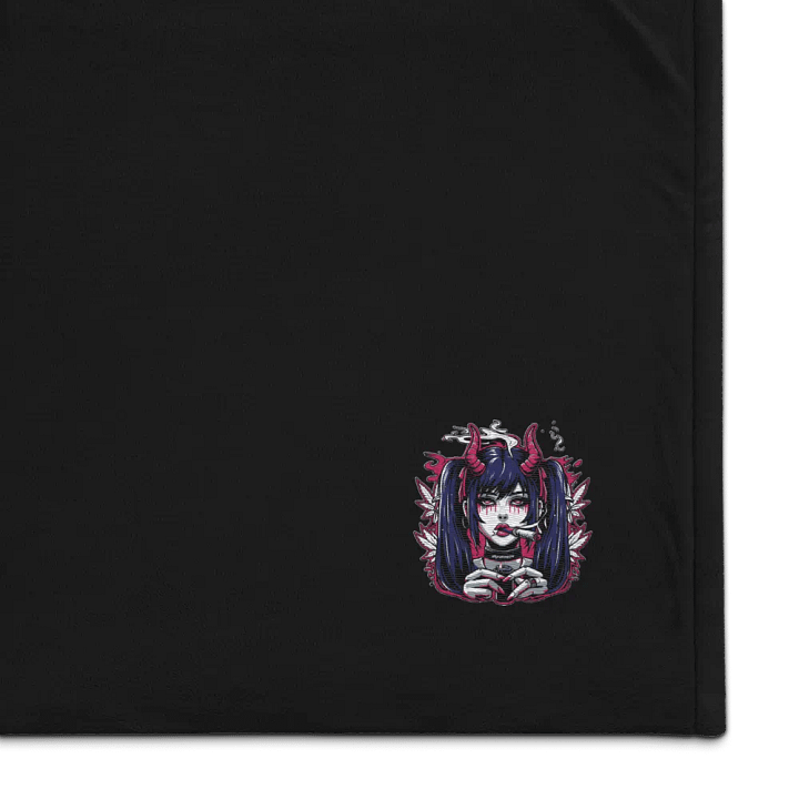 stoner girl blanket product image (1)