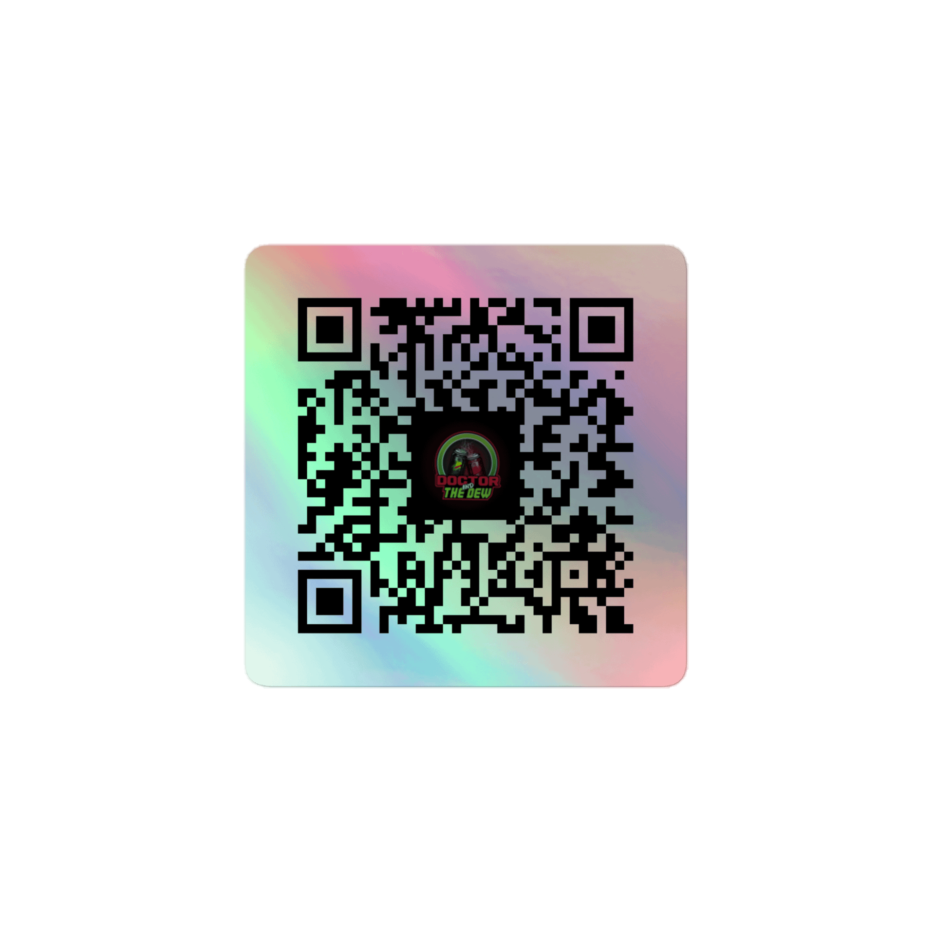 Doctor And The Dew – YouTube QR Code Sticker product image (1)