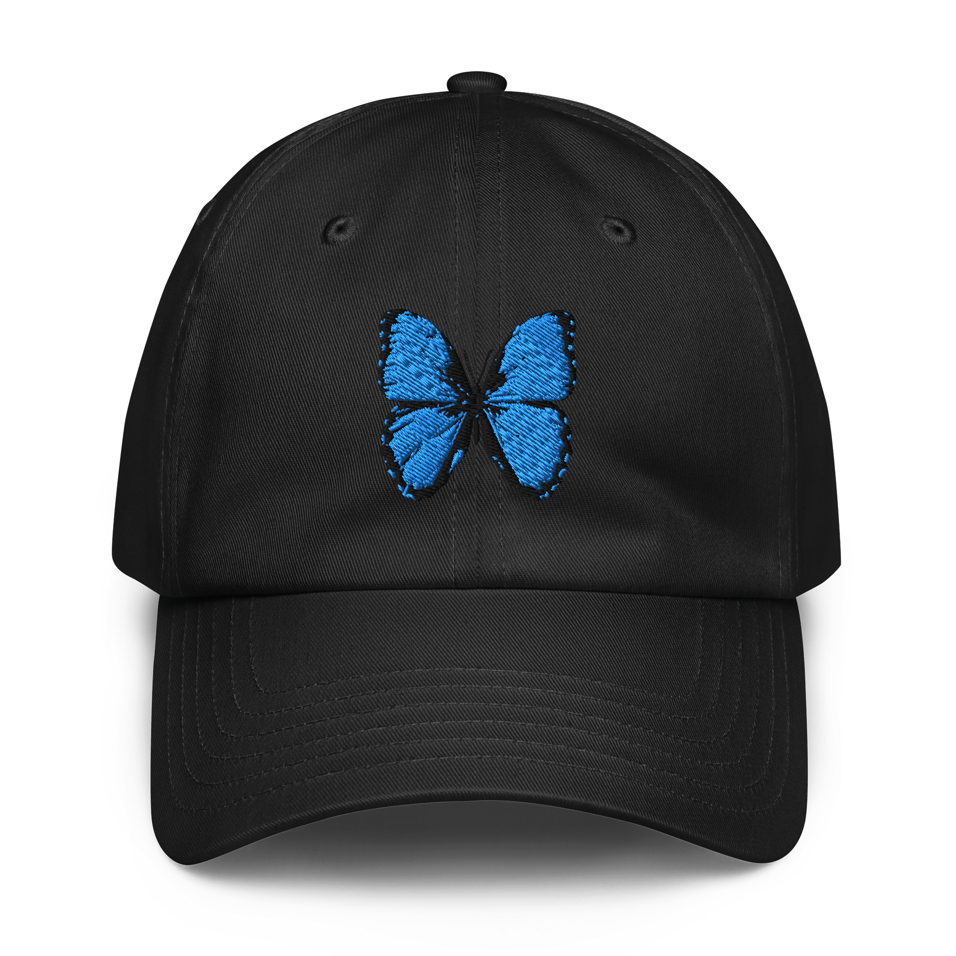 Electric Blue Butterfly Dad Hat product image (1)