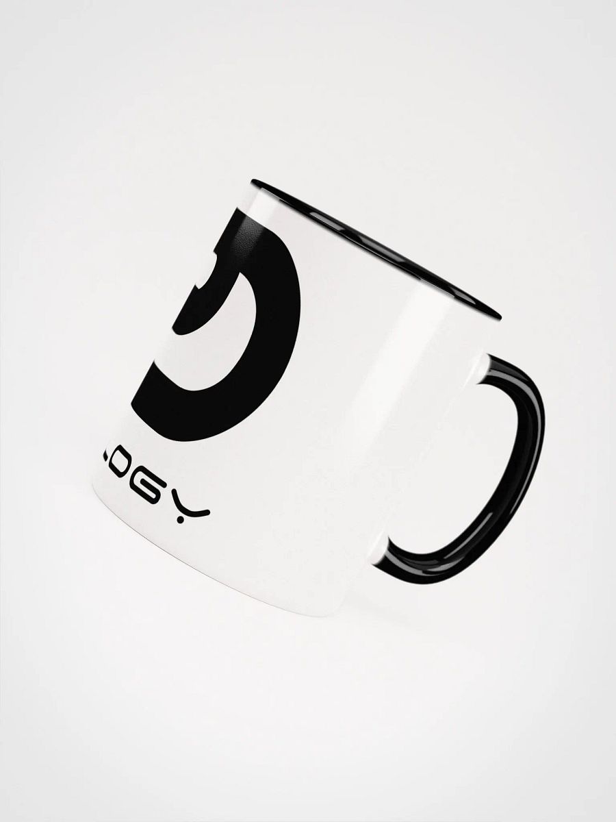 9 AETHER NINEALOGY BLACK ON WHITE MUG product image (5)