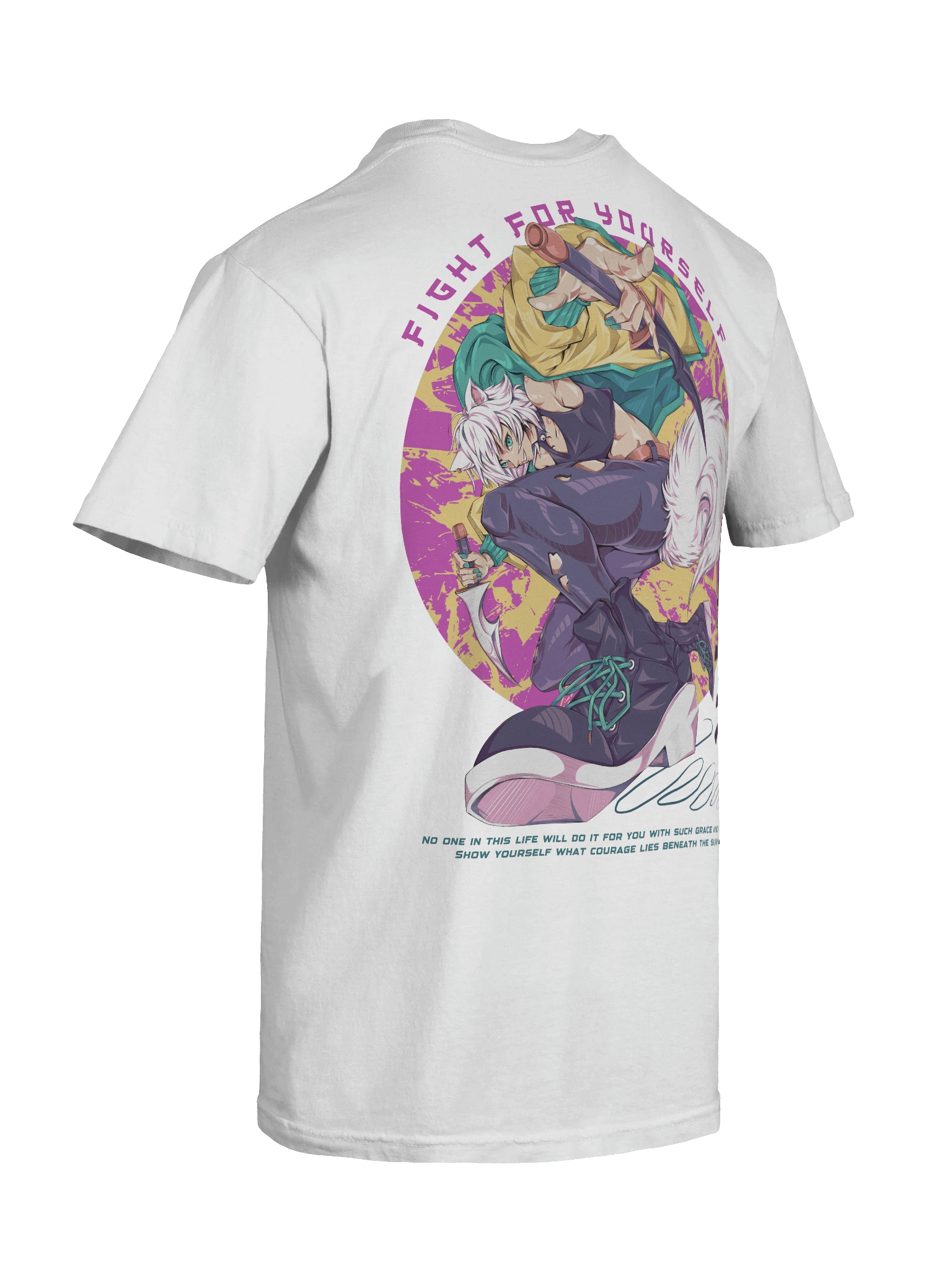 抗え FIGHT [White Tee] product image (11)