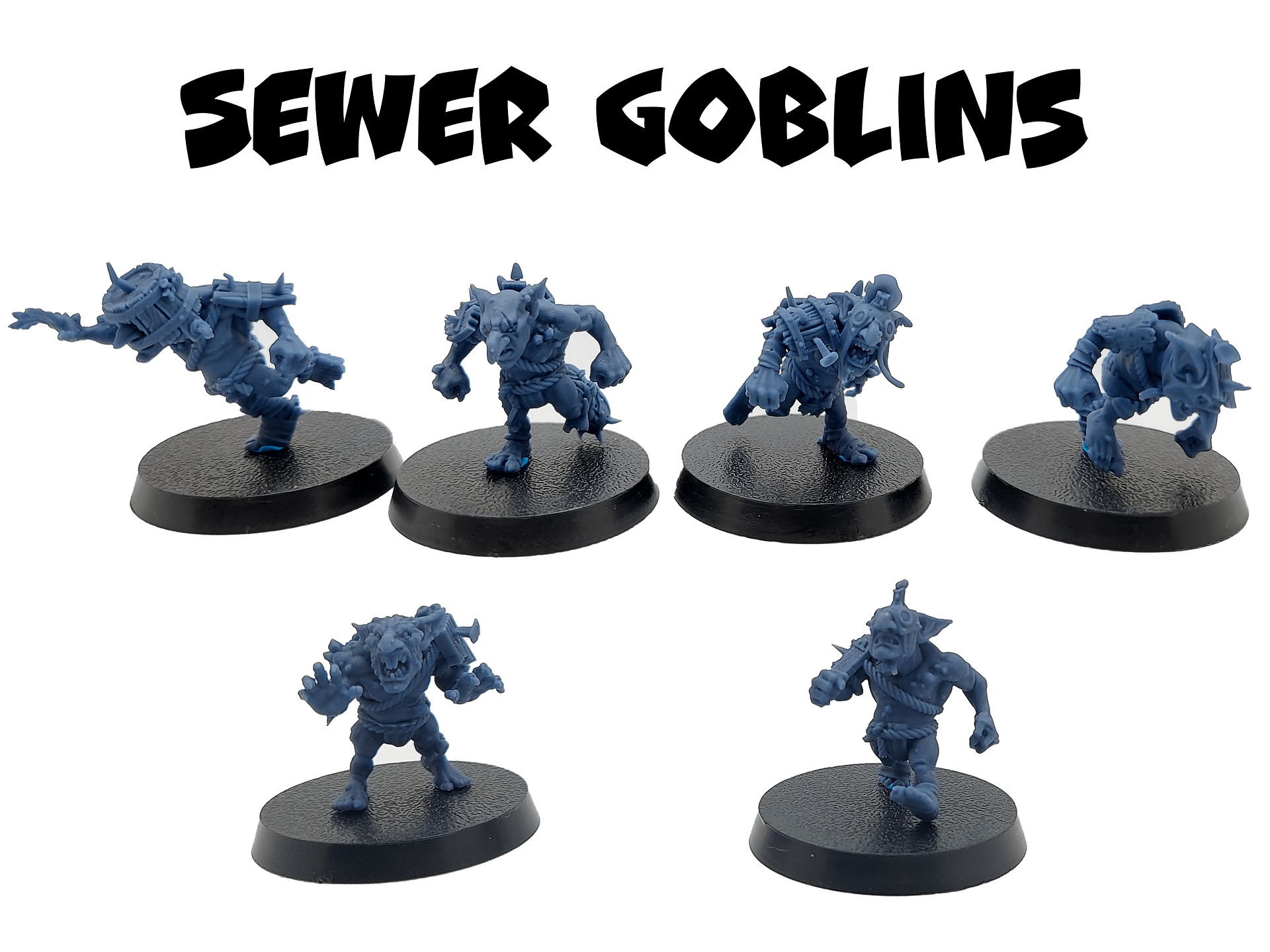 Sewer Dweller Fantasy Football Team - Brutefun Miniatures product image (6)