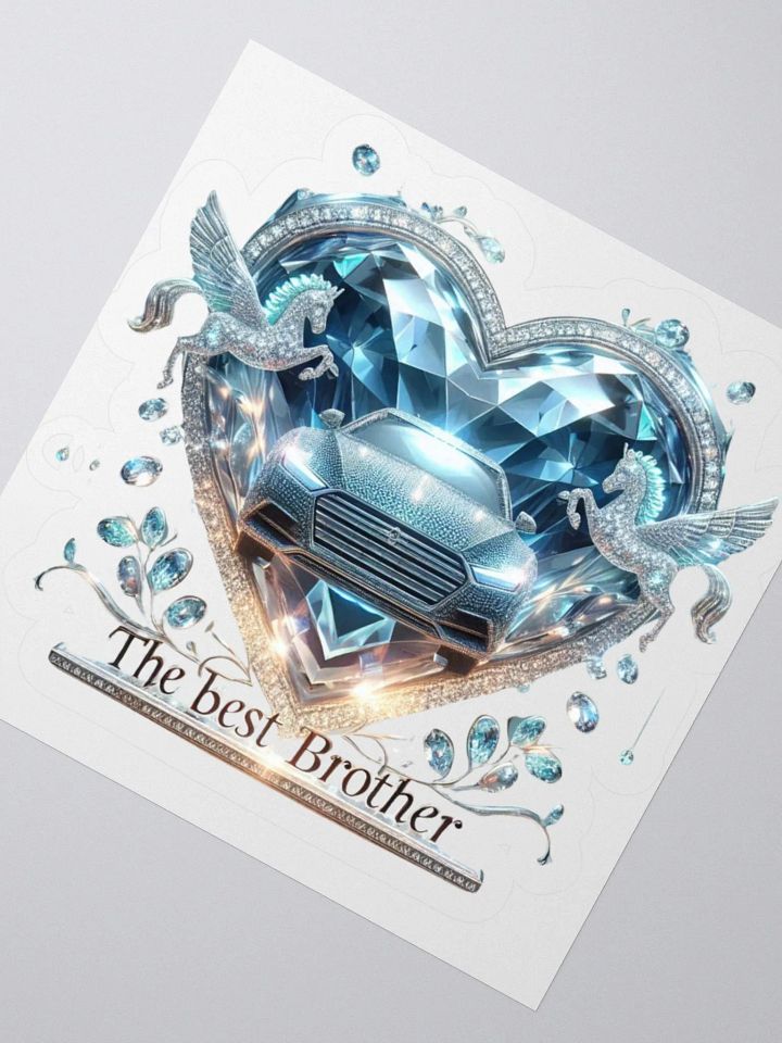 Brother's Appreciation Heart Sticker product image (2)