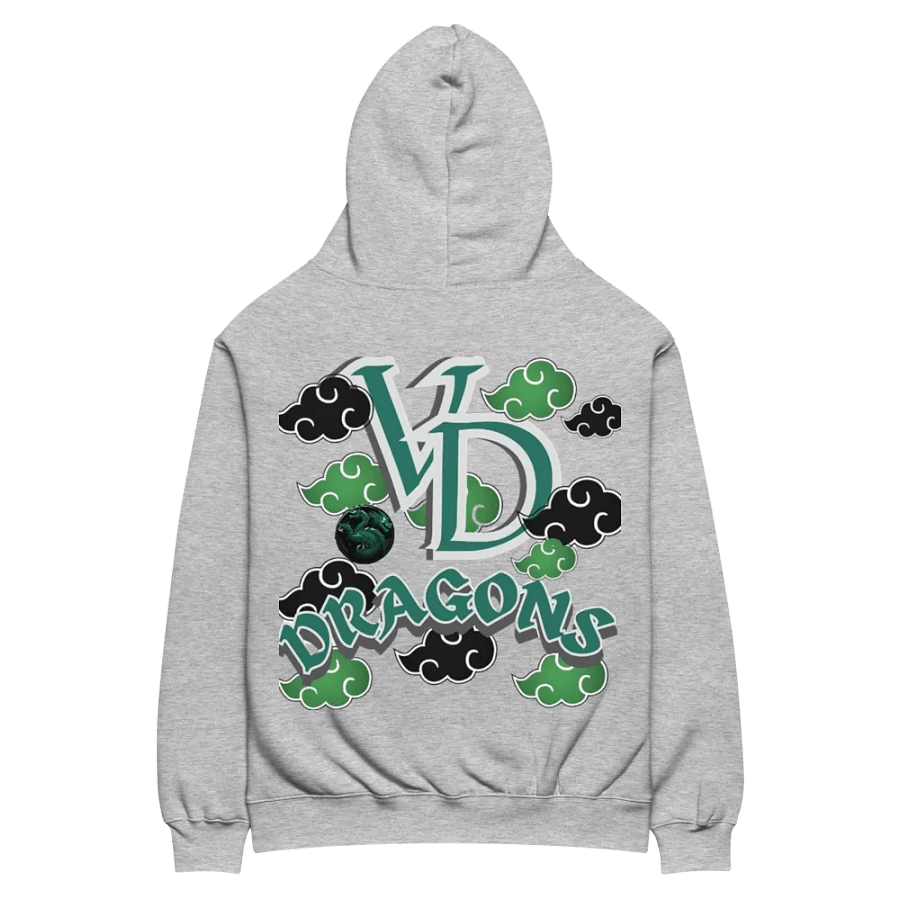 THE GREEN RAIN CLOUD HEARTED OVERSIZED hoodie product image (42)